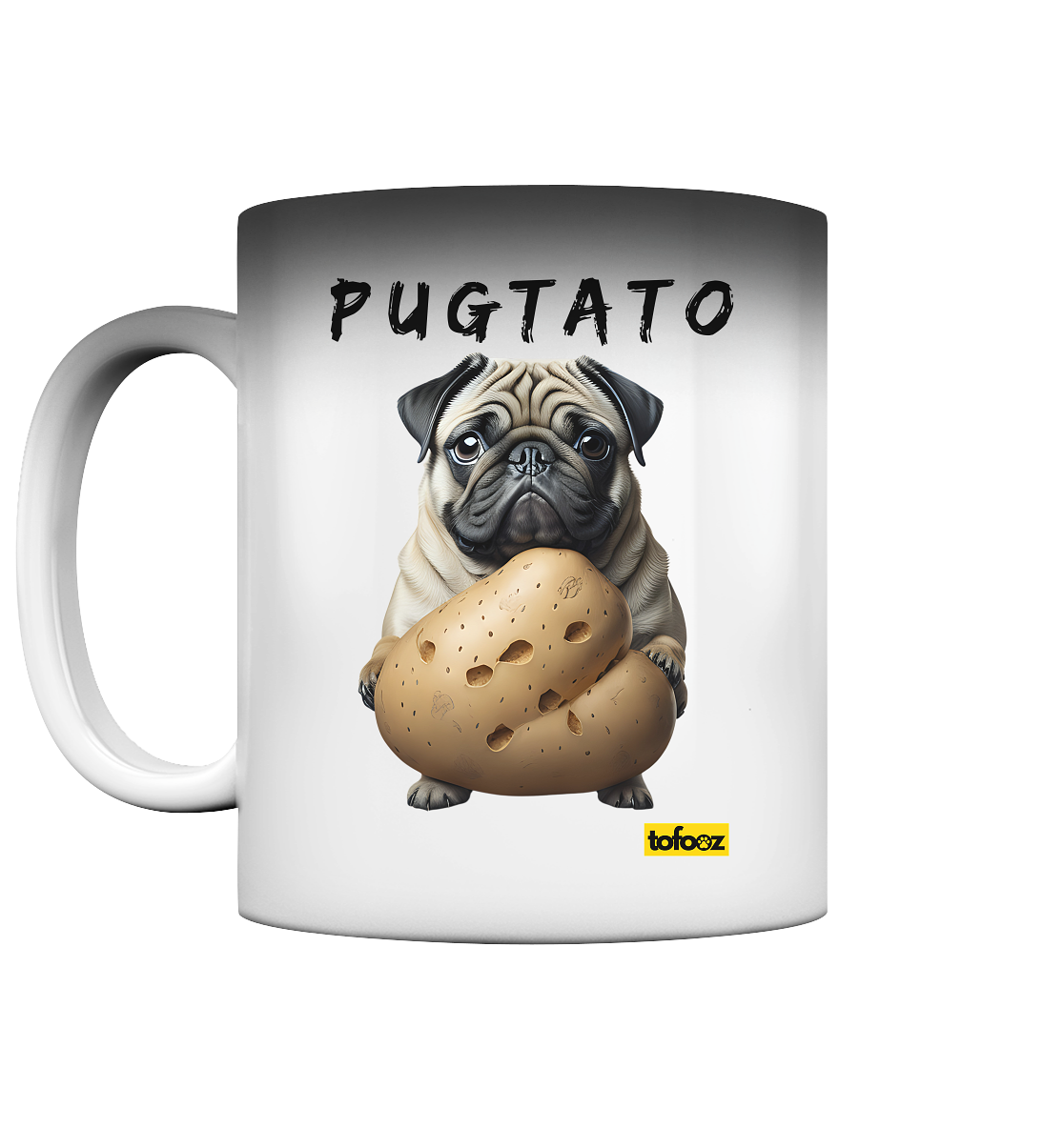Pugtato - Pug - Magic Mug