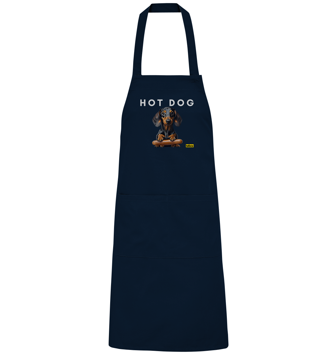 Hot Dog - Dachshund - Organic BBQ Apron