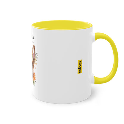 All I Need Is A French Coffee French Bulldog Two-Tone Coffee Mug, 325ml - White