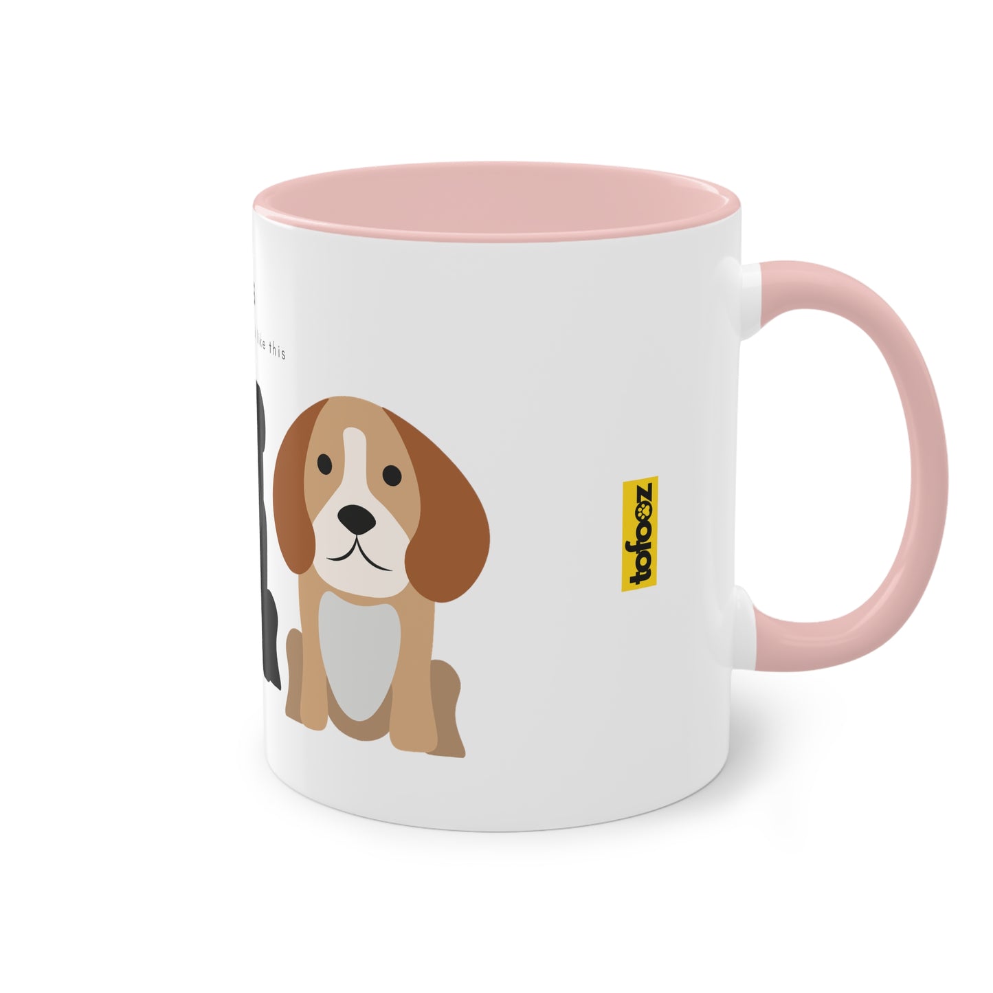 Yes My Children Look Like This Dogs Two-Tone Coffee Mug, 325ml - White