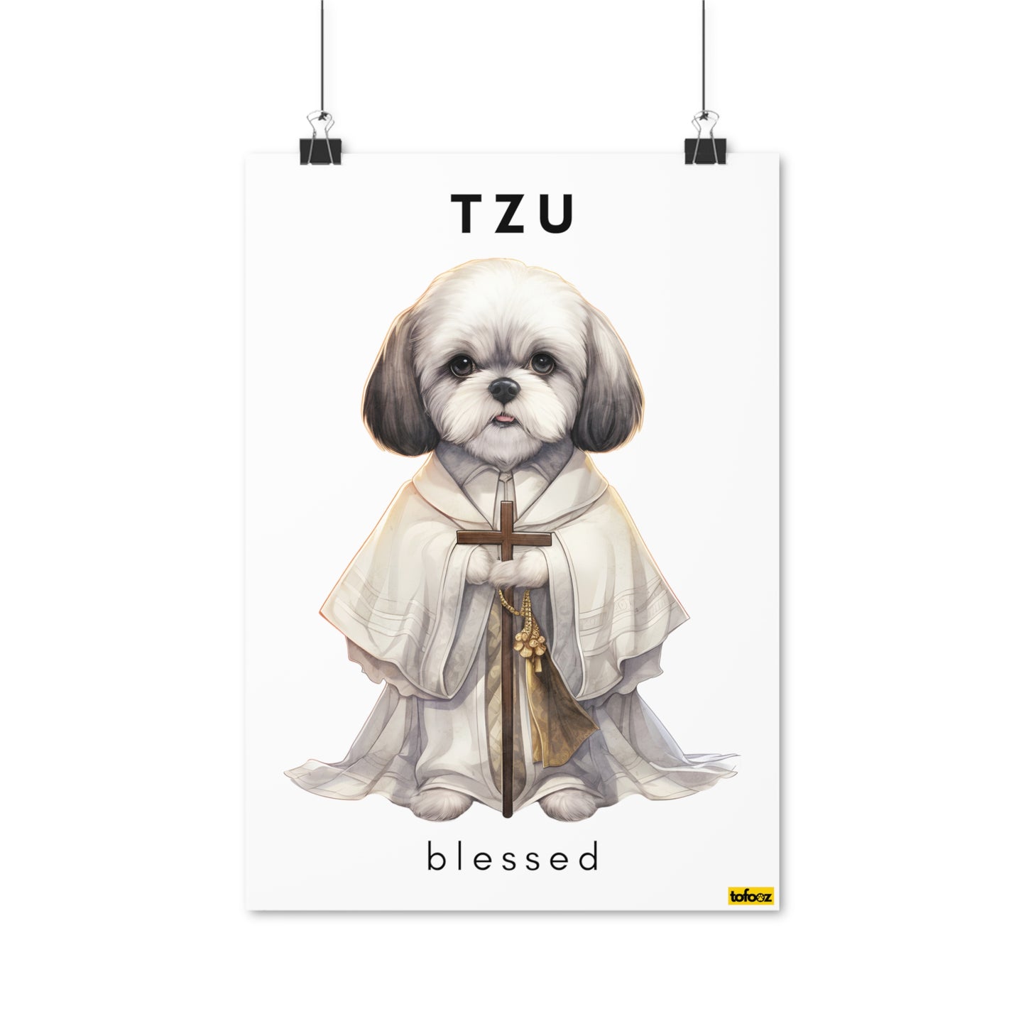 Tzu Blessed Shih Tzu Poster - Various Sizes