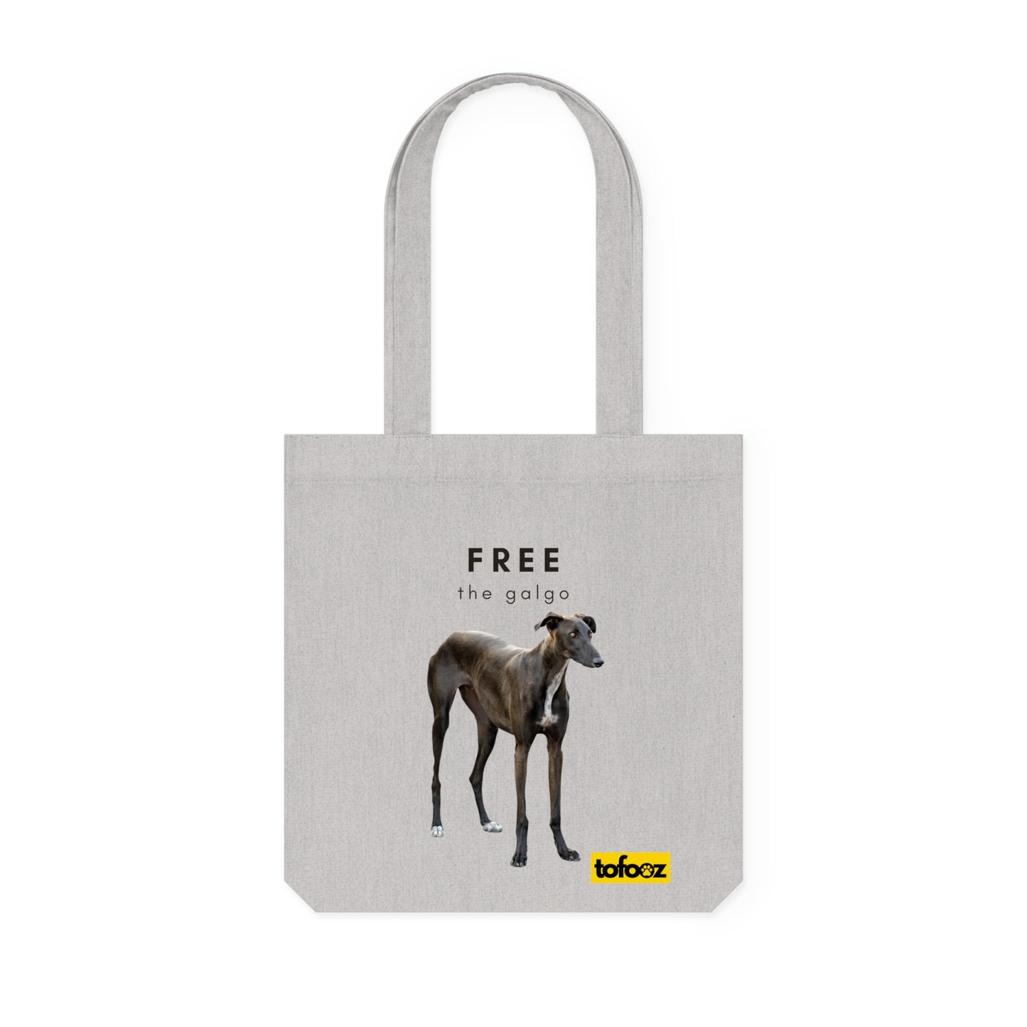 Free The Galgo Woven Tote Bag