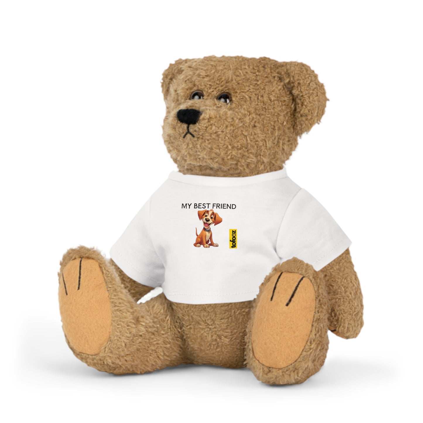 My Best Friend Cartoon Dog - Plush Toy with T-Shirt