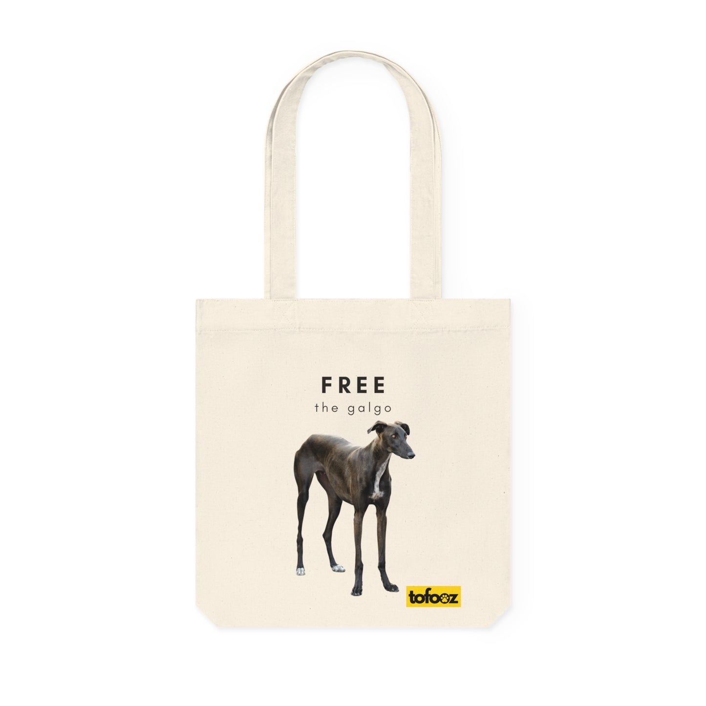 Free The Galgo Woven Tote Bag