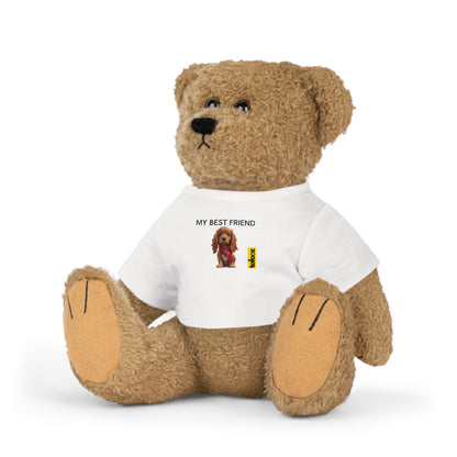 My Best Friend Cartoon Cocker Spaniel - Plush Toy with T-Shirt