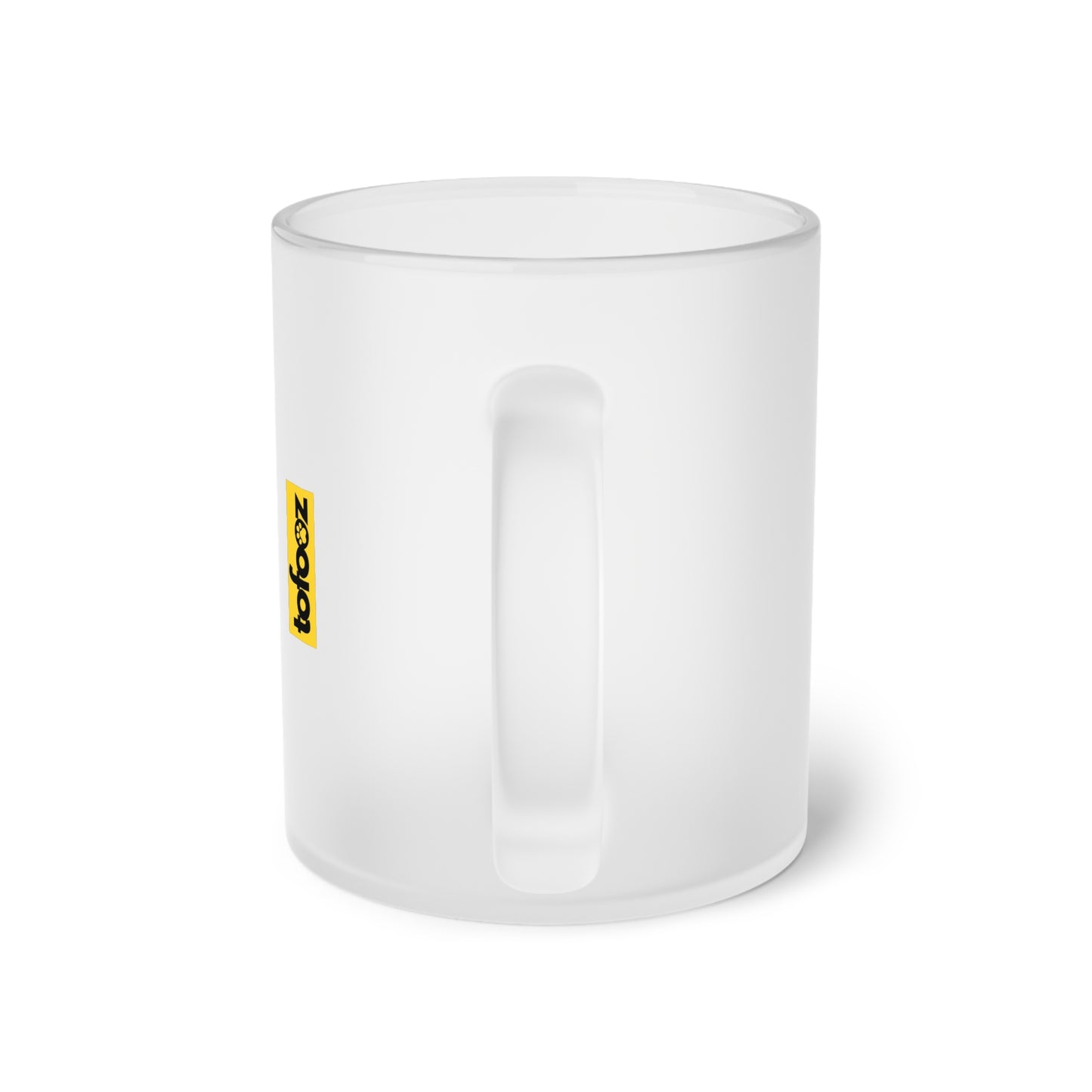 Even If The World Burns Down - Frosted Glass Mug, 325ml