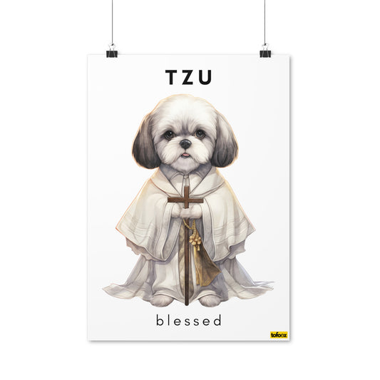 Tzu Blessed Shih Tzu Poster - Various Sizes