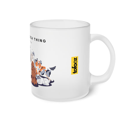 No Such Thing As Too Many Dogs - Frosted Glass Mug, 325ml