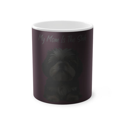 My Mom Is The Shih Shih Tzu Magic Mug, 325ml - Pink