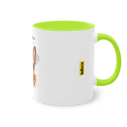 All I Need Is A French Coffee French Bulldog Two-Tone Coffee Mug, 325ml - White