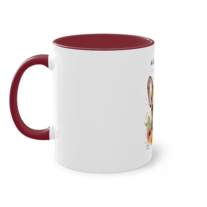 All I Need Is A French Coffee French Bulldog Two-Tone Coffee Mug, 325ml - White