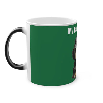 My Dad Is The Shih Shih Tzu Magic Mug, 325ml - Green