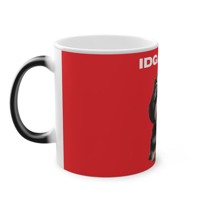 IDGA Shih Shih Tzu Magic Mug, 325ml - Red