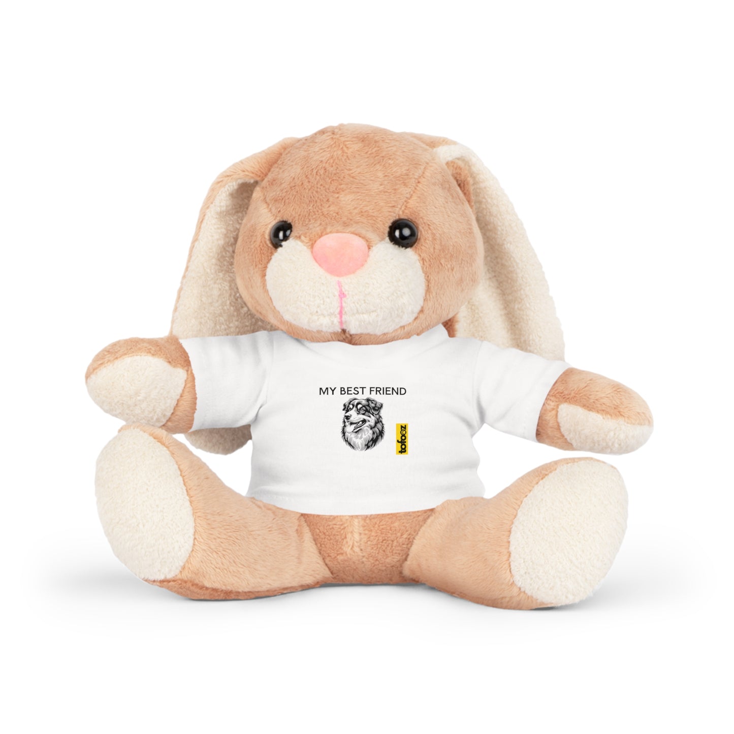 My Best Friend Aussie Graphic - Plush Toy with T-Shirt