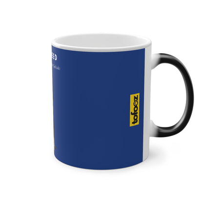 All I Need Is Coffee And My Saluki Magic Mug, 325ml - Dark Blue