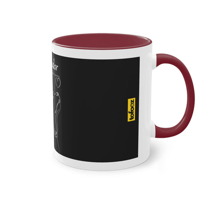 Labrador Character Two-Tone Coffee Mug, 325ml