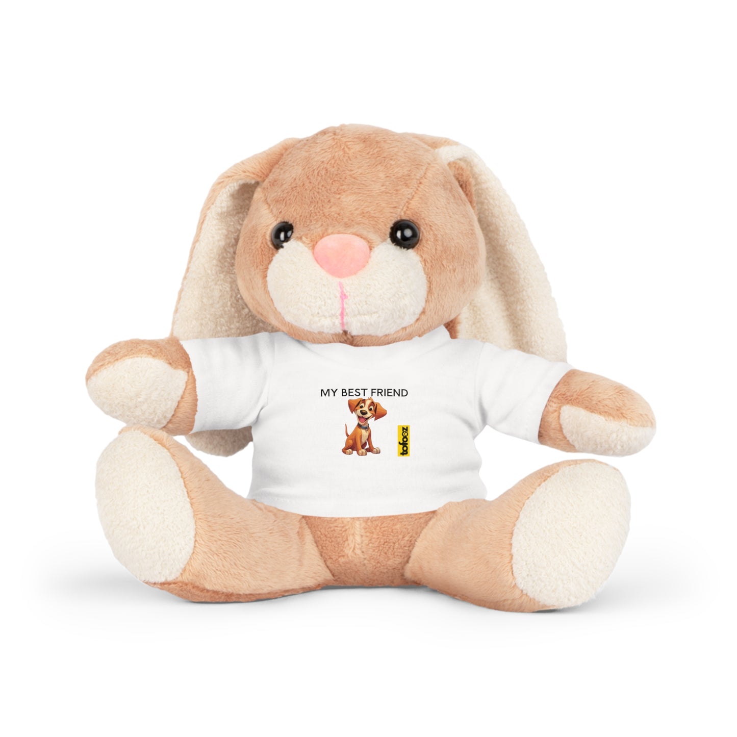 My Best Friend Cartoon Dog - Plush Toy with T-Shirt