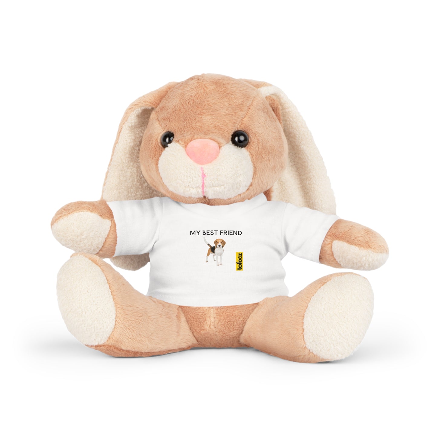 My Best Friend Adult Beagle - Plush Toy with T-Shirt