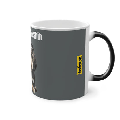 My Dad Is The Shih Shih Tzu Magic Mug, 325ml - Grey