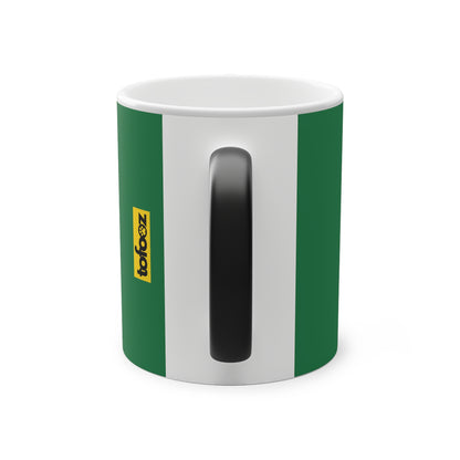 All I Need Is Coffee And My Saluki Magic Mug, 325ml - Green