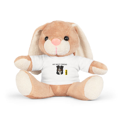 My Best Friend Black Tri Aussie - Plush Toy with T-Shirt