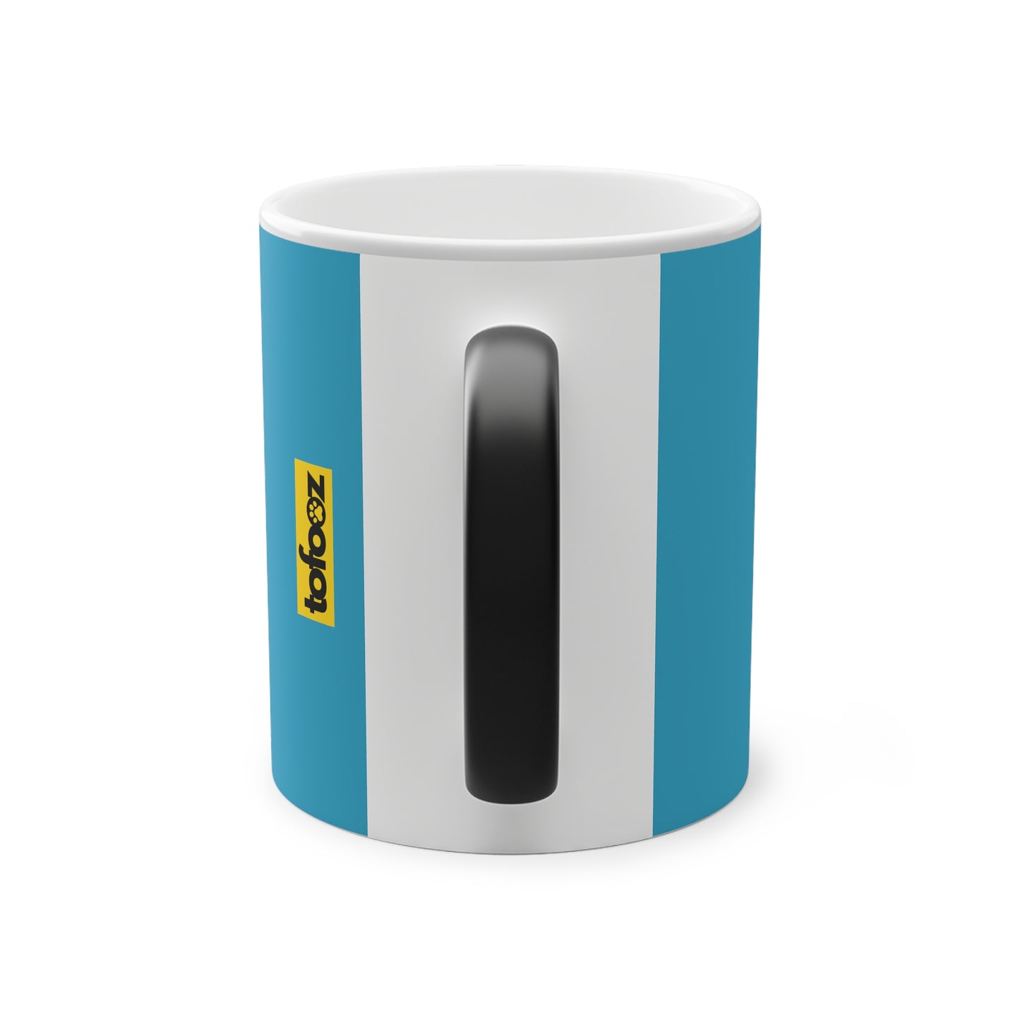 Beagle And Coffee Magic Mug, 325ml - Turquoise