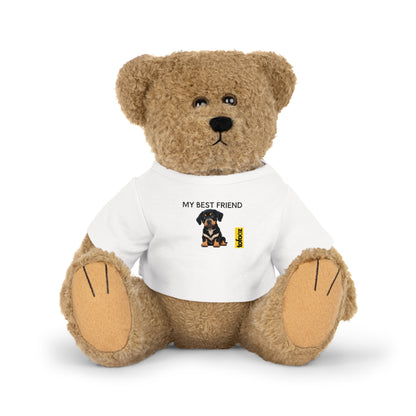 My Best Friend Rottweiler Puppy - Plush Toy with T-Shirt