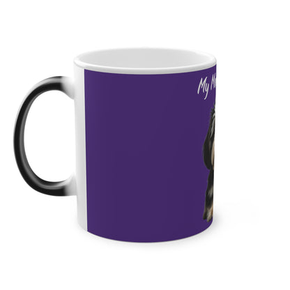 My Mom Is The Shih Shih Tzu Magic Mug, 325ml - Purple