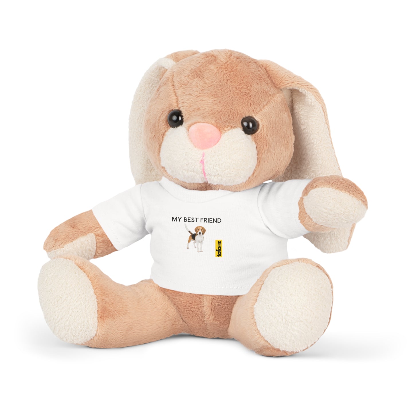 My Best Friend Adult Beagle - Plush Toy with T-Shirt