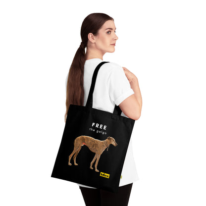 Free The Galgo Organic Cotton Tote Bag