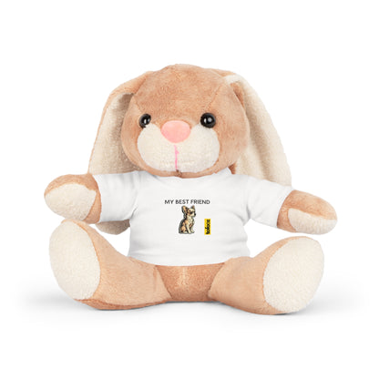 My Best Friend Chihuahua Sticker - Plush Toy with T-Shirt