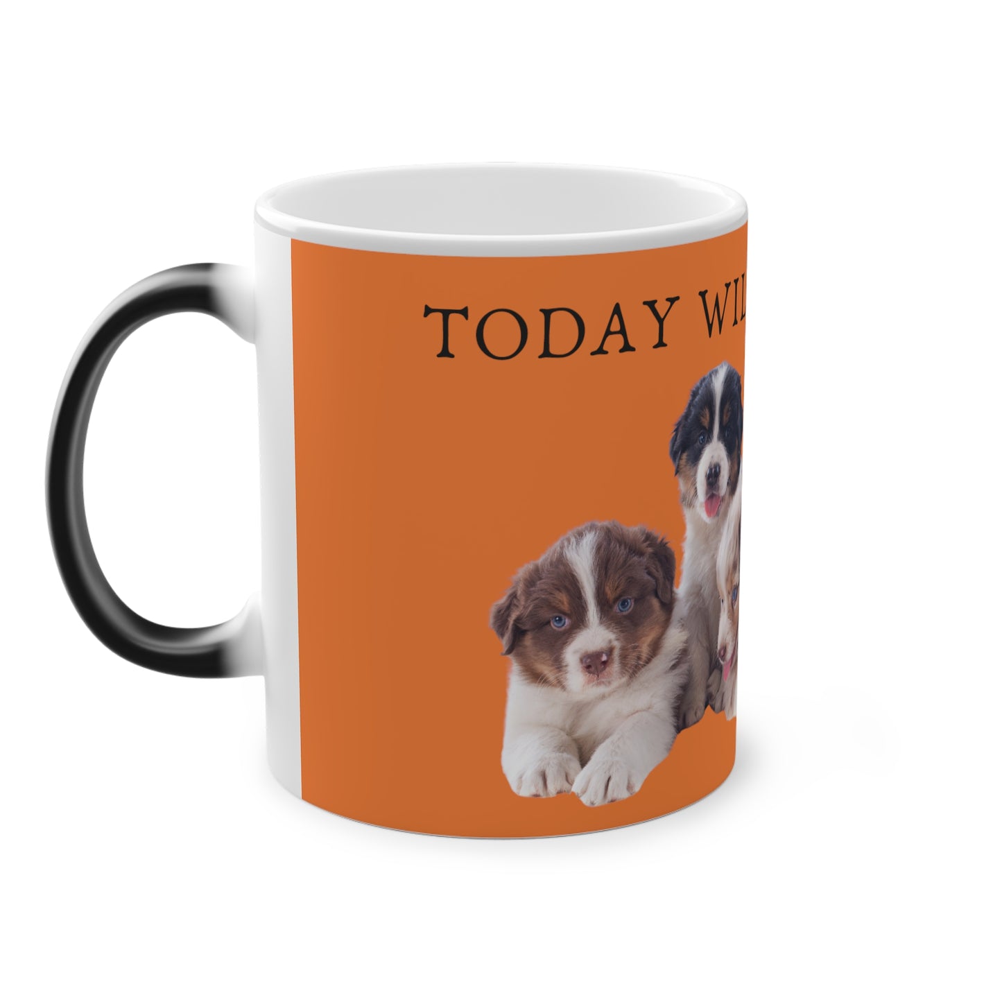 Today Will Be Aussome Aussie Puppies Magic Mug, 325ml - Crusta