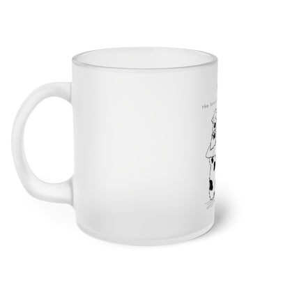 Love Of My Life Dog - Frosted Glass Mug, 325ml