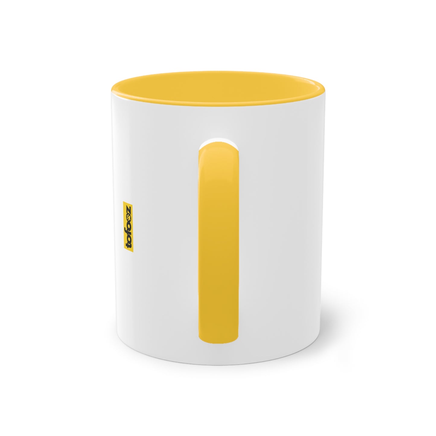 All I Need Is Coffee And My Saluki Two-Tone Coffee Mug, 325ml - White