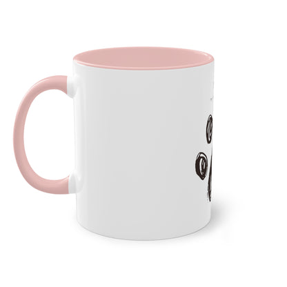 Yes My Child Has Fur Two-Tone Coffee Mug, 325ml - White