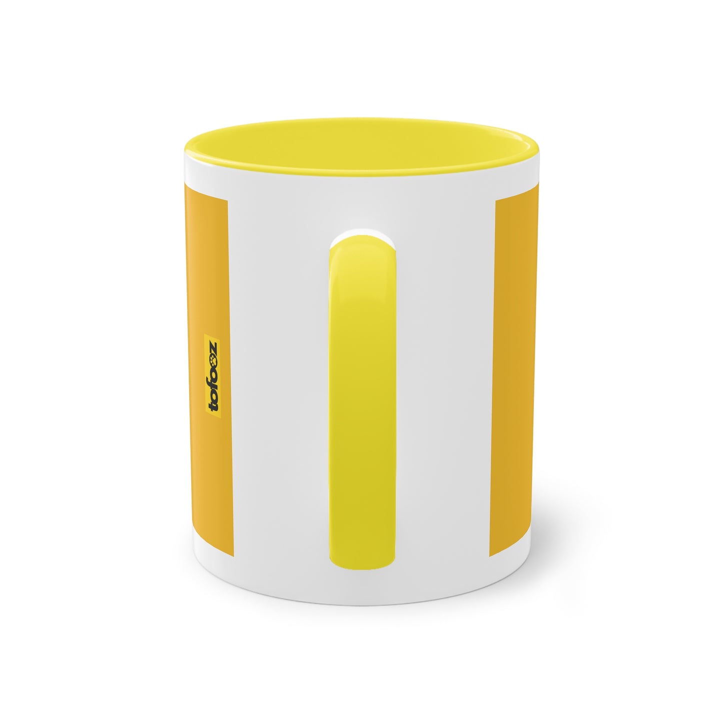 Today Will Be Aussome Aussie Puppies Two-Tone Coffee Mug, 325ml - Yellow