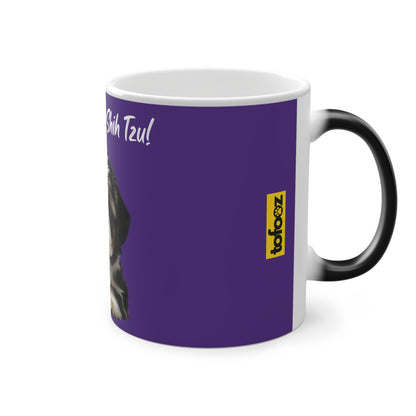 I Don't Give A Shih Tzu Magic Mug, 325ml - Purple