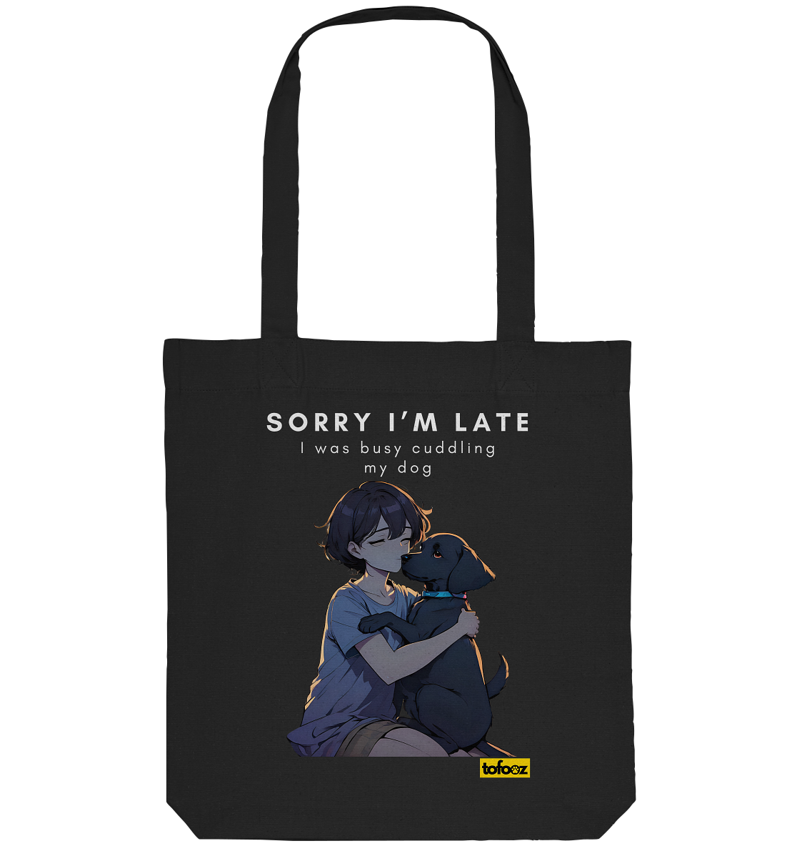 Sorry I'm Late Collection - Organic Tote-Bag