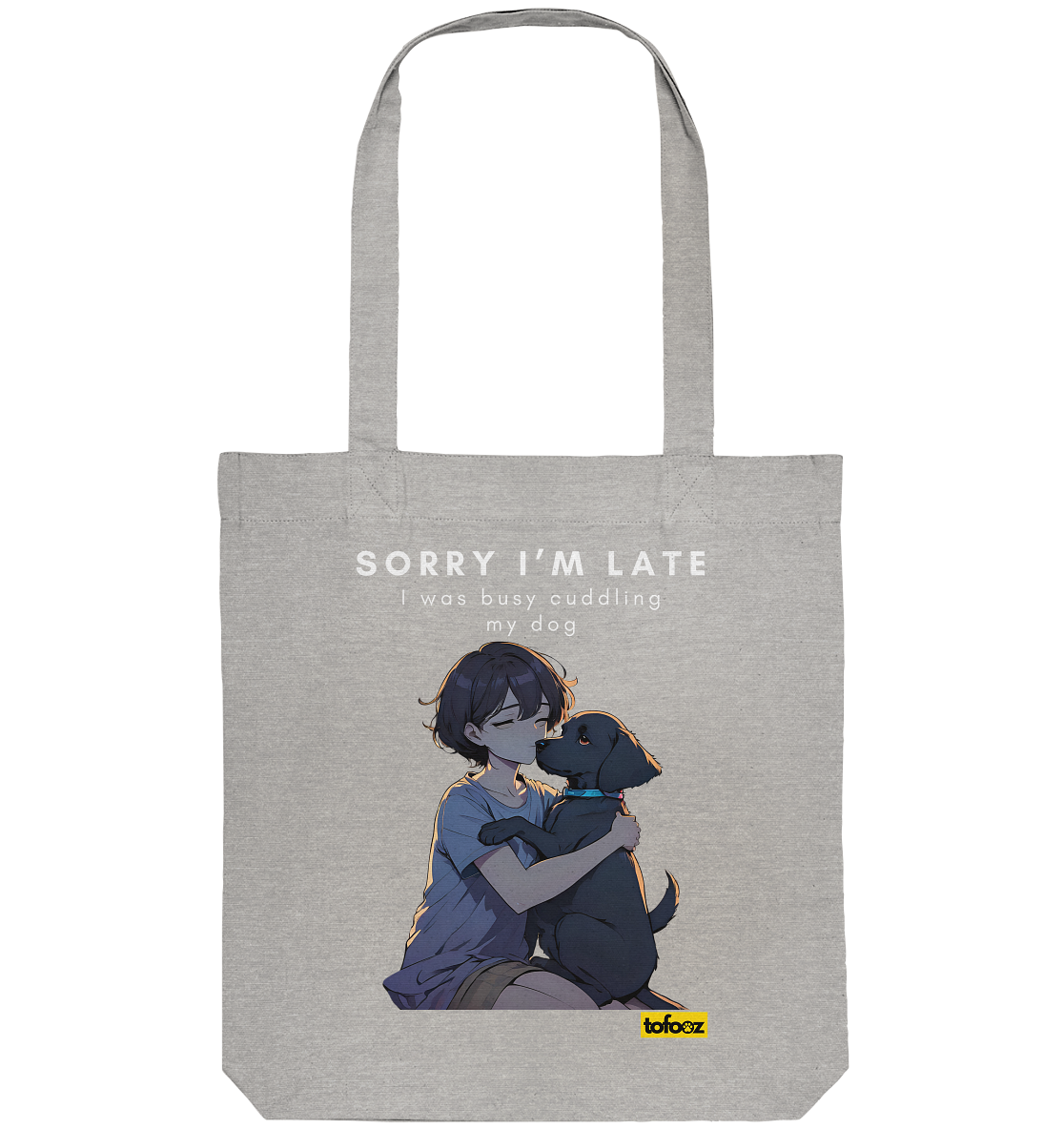 Sorry I'm Late Collection - Organic Tote-Bag