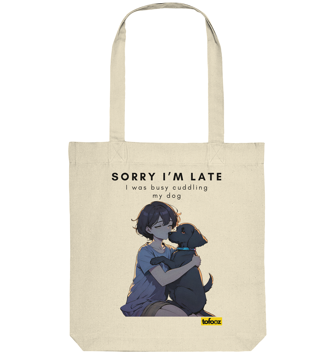 Sorry I'm Late Collection - Organic Tote-Bag