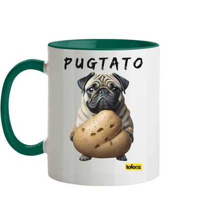 Pugtato - Pug - Two-Tone Mug