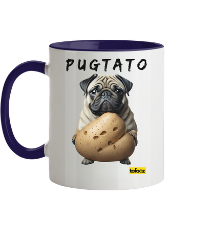 Pugtato - Pug - Two-Tone Mug