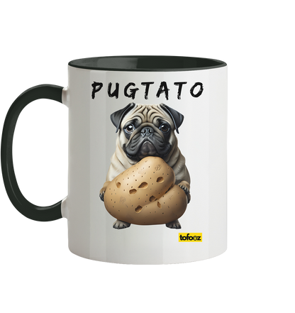 Pugtato - Pug - Two-Tone Mug