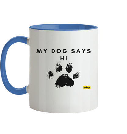 French Bulldog Adulting Again  - Two Tone Mug