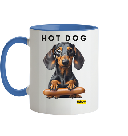 Hot Dog - Dachshund  - Two Tone Mug