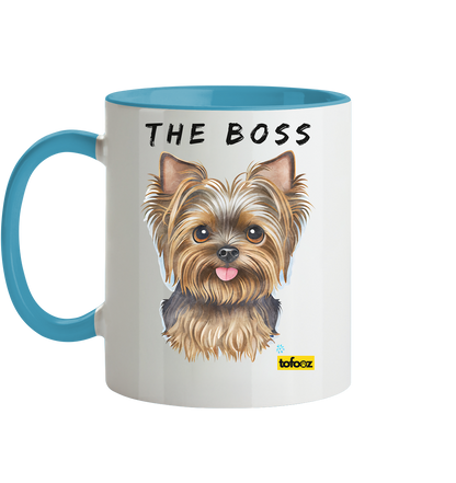 The Boss - Yorkshire Terrier - Two-Tone Mug