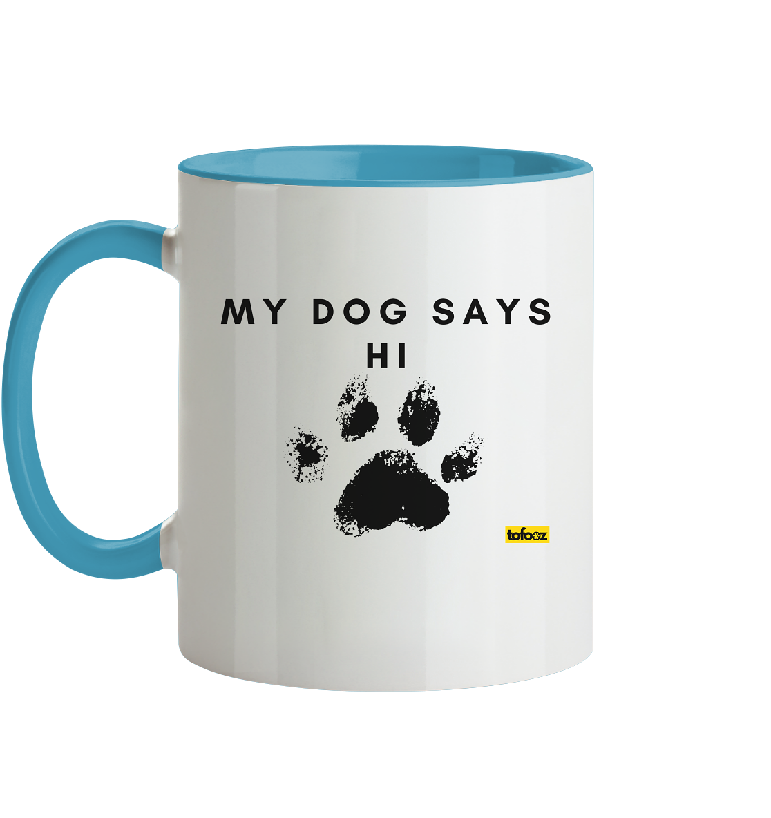 French Bulldog Adulting Again  - Two Tone Mug