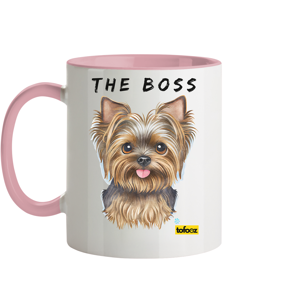 The Boss - Yorkshire Terrier - Two-Tone Mug