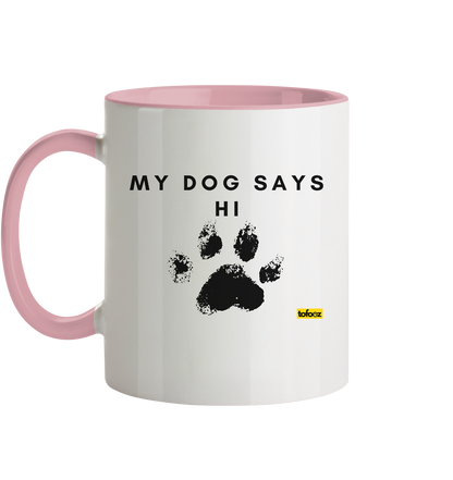 French Bulldog Adulting Again  - Two Tone Mug