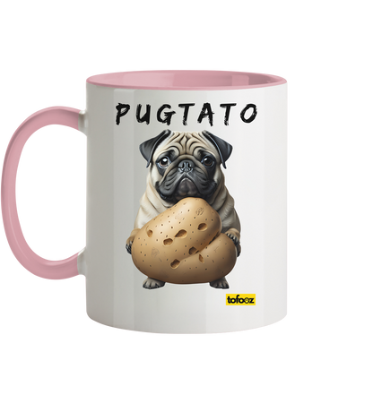 Pugtato - Pug - Two-Tone Mug